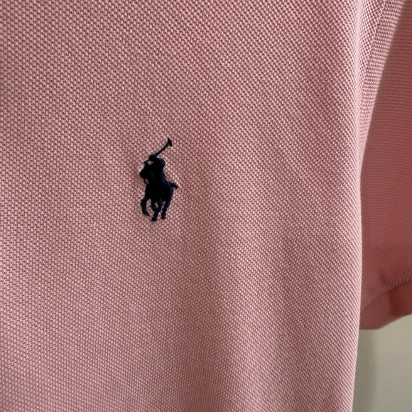 Polo Ralph Lauren Pink Mini Mesh Polo Dress. medium - Picture 6 of 9